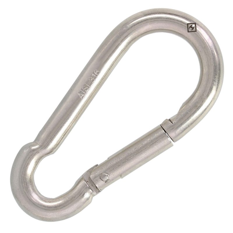 3/8" Stainless Steel Spring Snap Link#Size_3/8"