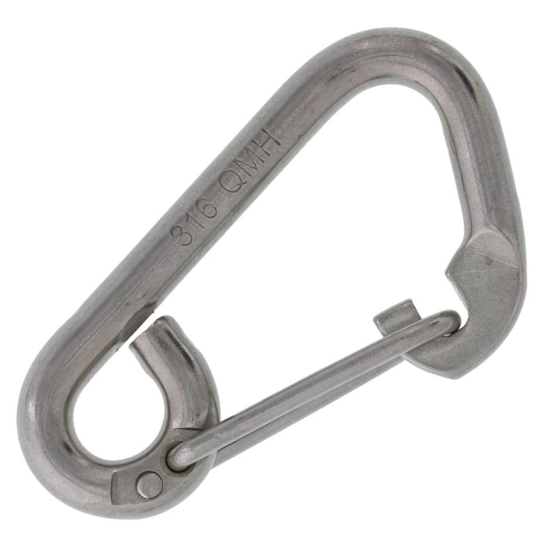 3/8" Stainless Steel Harness Style Snap Link#Size_3/8"