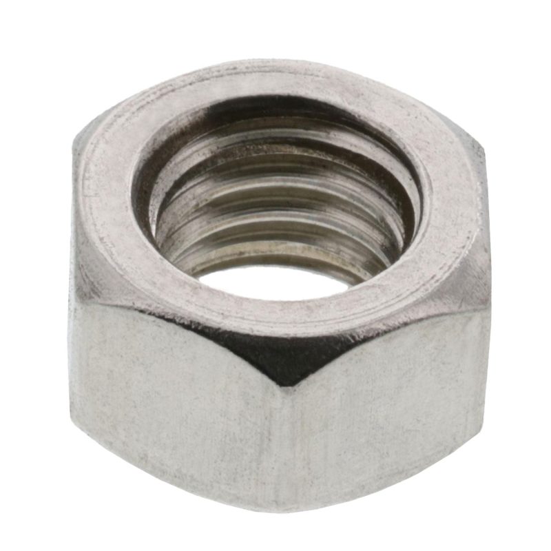 3/8" - 16 TPI,  Stainless Steel Left Hand UNC Hex Nuts#Size_3/8"