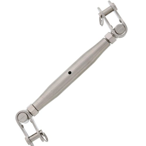 three eighths stainless steel turnbuckle pipe toggle alt 2