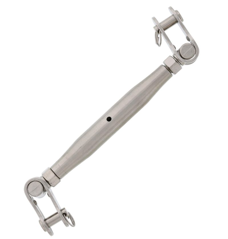 three eighths stainless steel turnbuckle pipe toggle alt 2