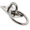 3/16" Stainless Steel Pad Eye with Ring#Size_3/16"