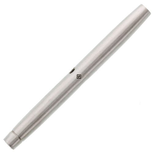 3/16" x 3-3/16" Stainless Steel Pipe Style Turnbuckle Body#Size_3/16" x 3-3/16"