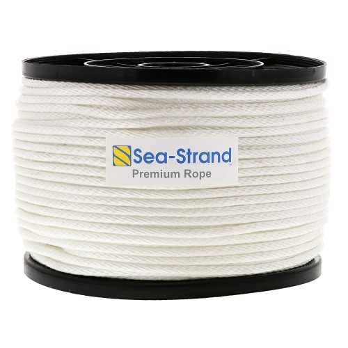 3/16" x 500' Reel, Solid Braid Nylon Rope#Size_3/16" x 500'