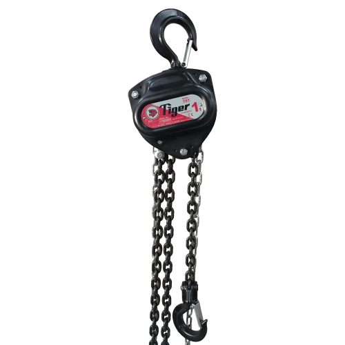 0.5 Ton x 10' Lift, Tiger Lifting TR7CB Manual Chain Block#Size_0.5 ton x 10' Lift