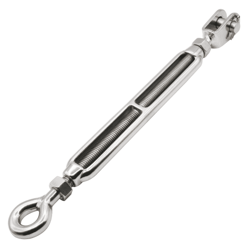 Type 316 Stainless Steel Jaw x Eye Turnbuckle